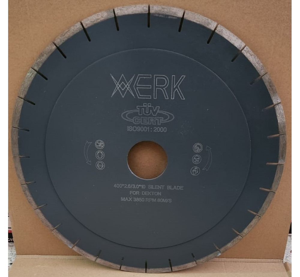 XERK 400 MM DECTON PORSELEN KESİCİ FLANŞLI   