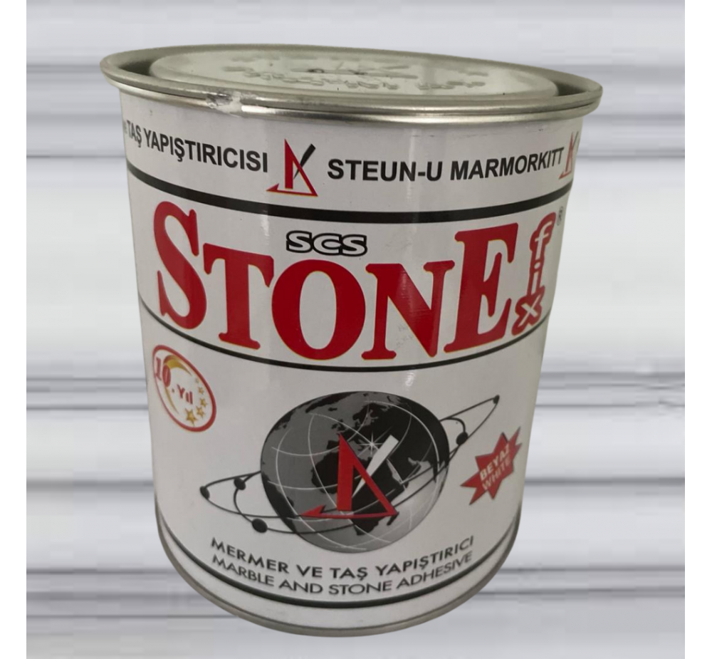 Stone-fix BEYAZ MERMER YAPIŞTIRICI  