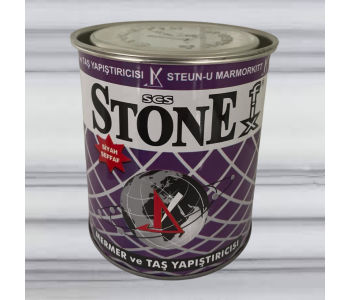 Stone-fix SİYAH ŞEFFAF MERMER YAPIŞTIRICI  